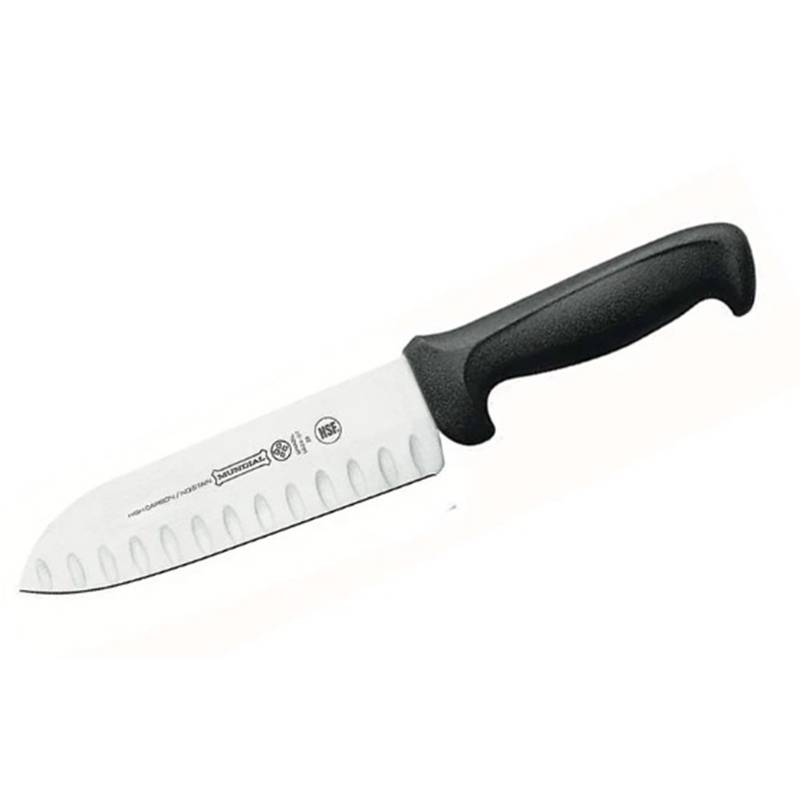 Cuchillo Cocina Medio Golpe 20Cm Ivo Solo Negro Inox