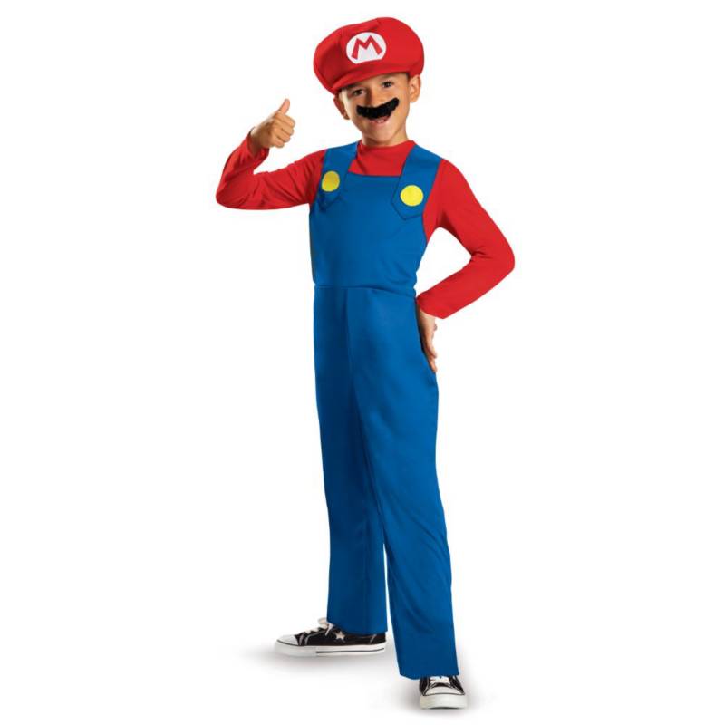 NINTENDO - Disfraz de Mario de Super Mario Bros de Nintendo