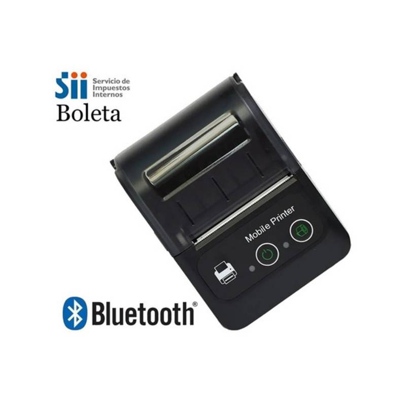 GENERICO - Mini Impresora Térmica Bluetooth Portátil 58mm W-2880 Welife