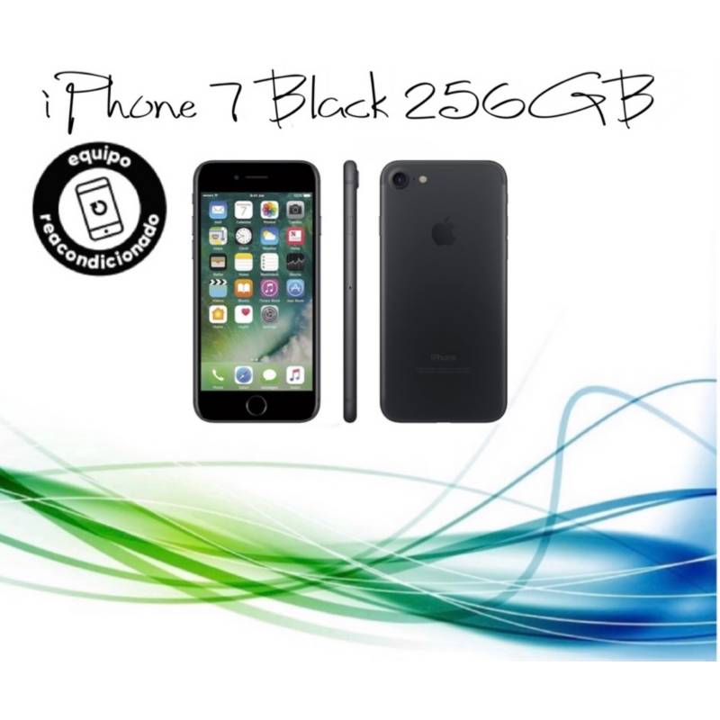 APPLE - Iphone 7 Black 256GB (semi nuevo)