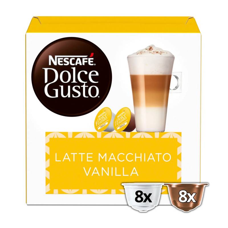 Nescafe Dolce Gusto Cápsulas NescafÉ Dolce Gusto Latte Macchiato Vanilla 16 Cáps 1448