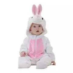 GENERICO - Pijama y disfraz bebe coneja blanca