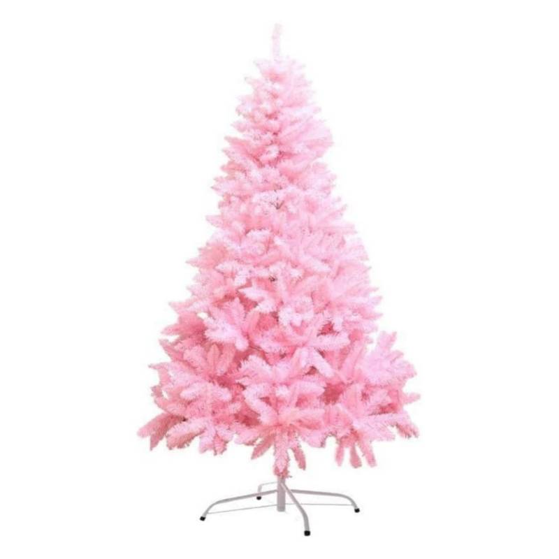 GENERICO - Arbol De Navidad 1m80cm Frondoso Color Rosa
