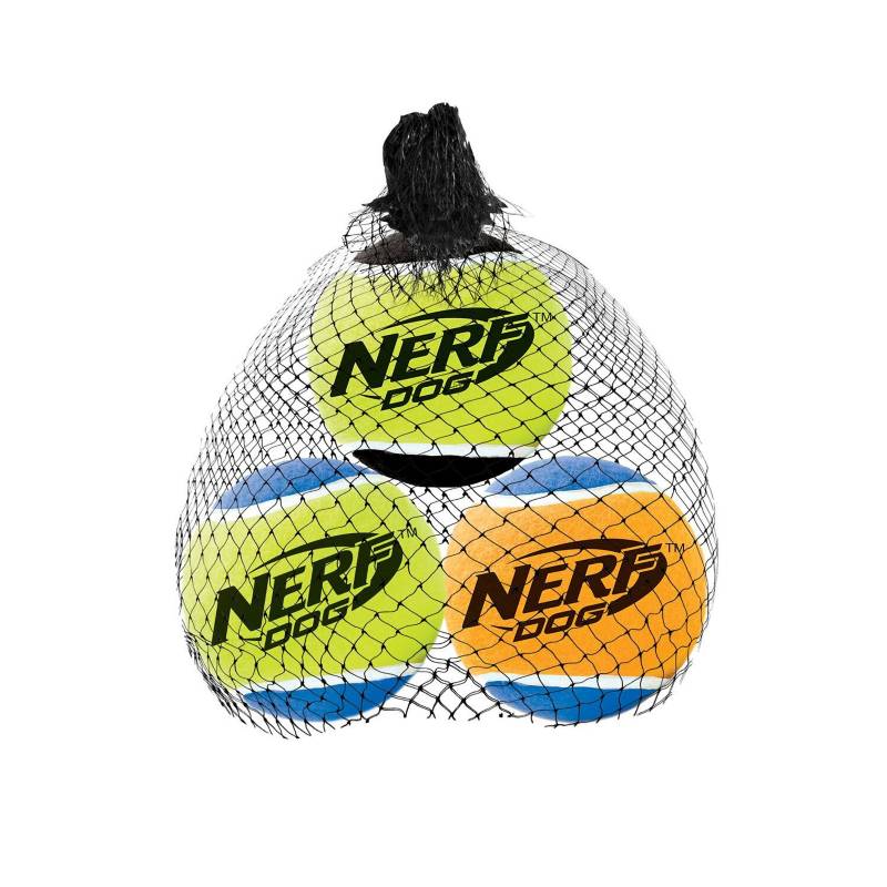 NERF DOG - Nerf Dog Squeak Tennis Balls Medium