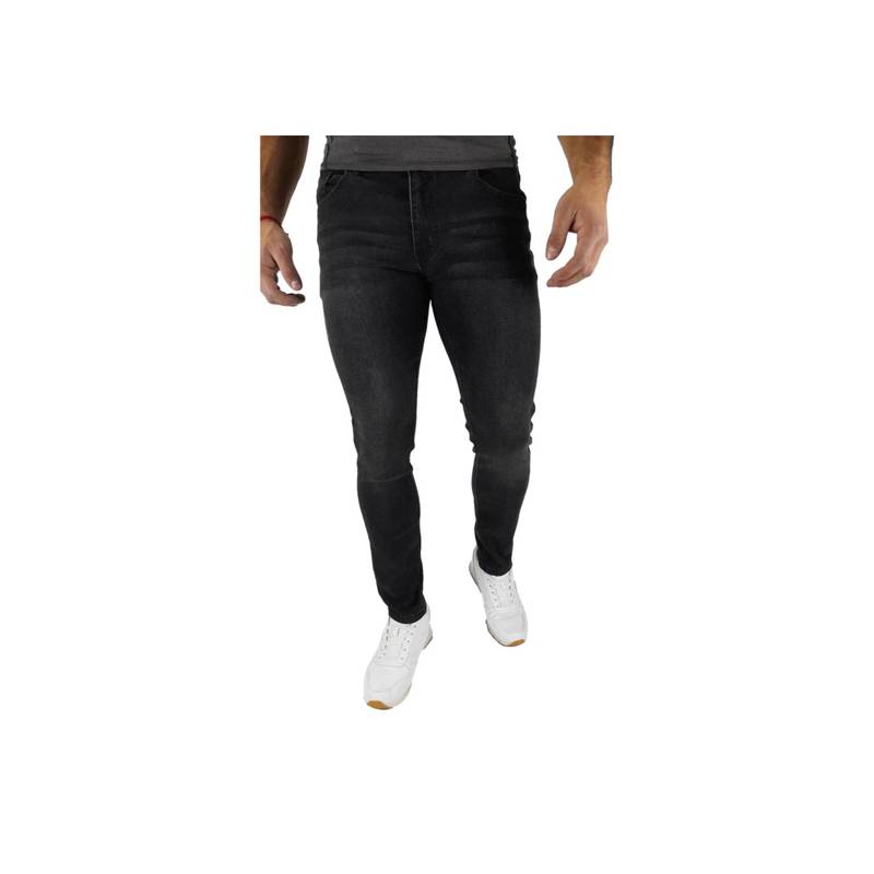 GENERICO Jeans Slim Fit Negro focalizado Mosaico GENERICO