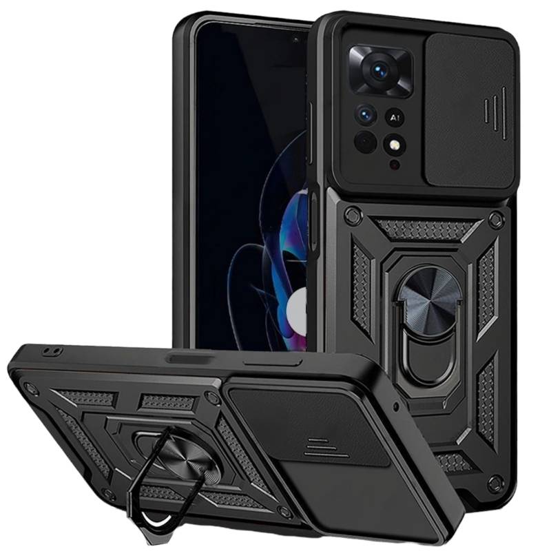 GENERICO - Carcasa Antigolpes Para Xiaomi Redmi Note 11 Pro 5g Negro