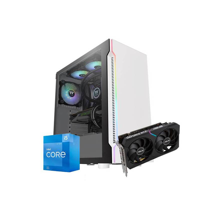 INTEL - PC Gamer Intel CORE i5-12600K - RTX 3060 12GB - RAM 16 GB - SSD 500 GB M.2