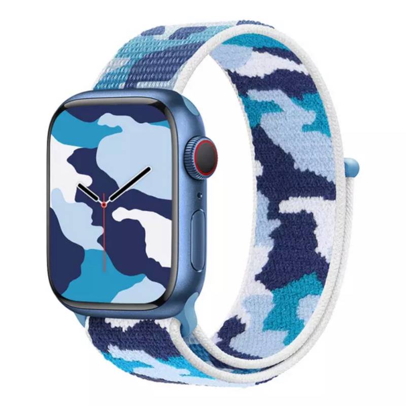 GENERICO - Correa Nylon Camuflaje Pro compatible con Apple Watch