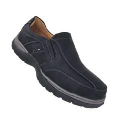 AGTA - Zapatos De Hombre Casual De Vestir Sin Cordon Negro - 3184
