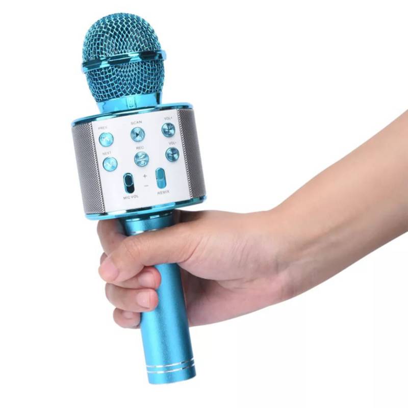 GENERICO - Micrófono Parlante Bluetooth Karaoke