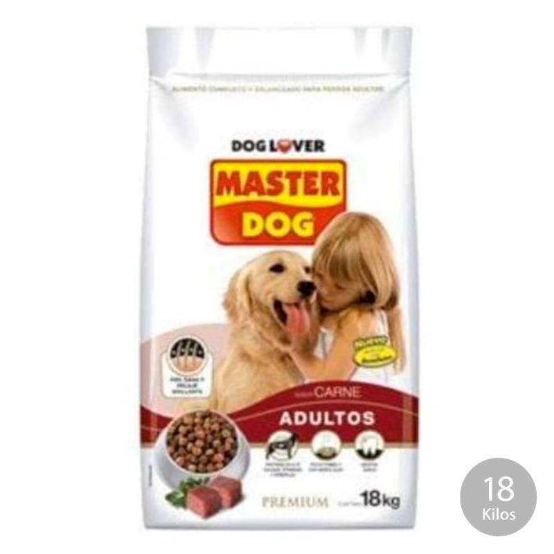 MASTER DOG - Master Dog Adulto Carne (18 Kg.)