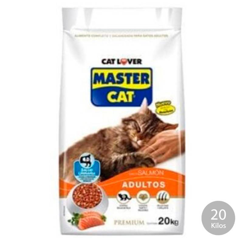 MASTER CAT - Master Cat Adulto Salmón (20 Kg.)