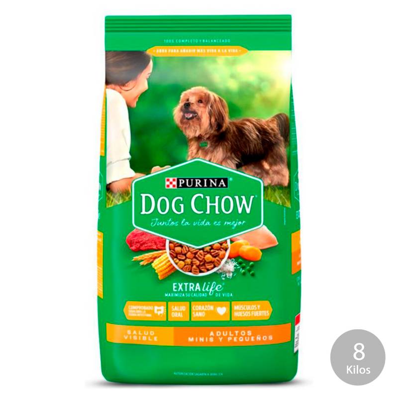 DOG CHOW - Dog Chow Adulto Raza Pequeña (8 Kg.)