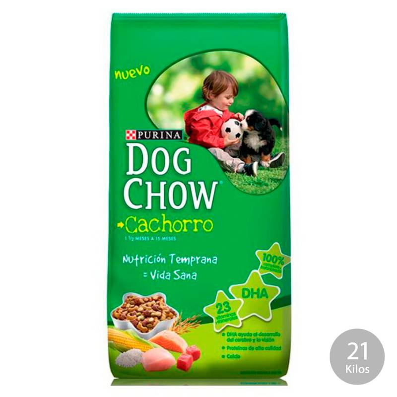 DOG CHOW - Dog Chow Cachorro Mediana Grande (21 Kg.)