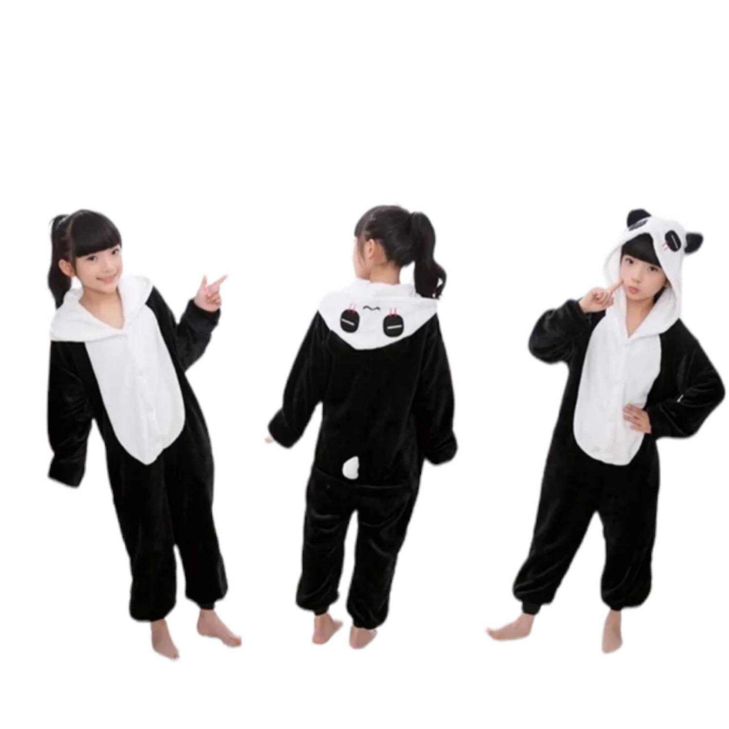 Pijama Enterito Polar Niño Oso Panda | falabella.com