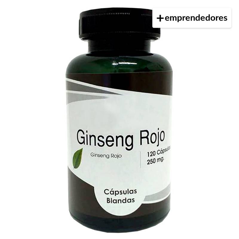 CHACRA URBANA - GINSENG ROJO 120 CAPSULAS BLANDAS DE 250 mg