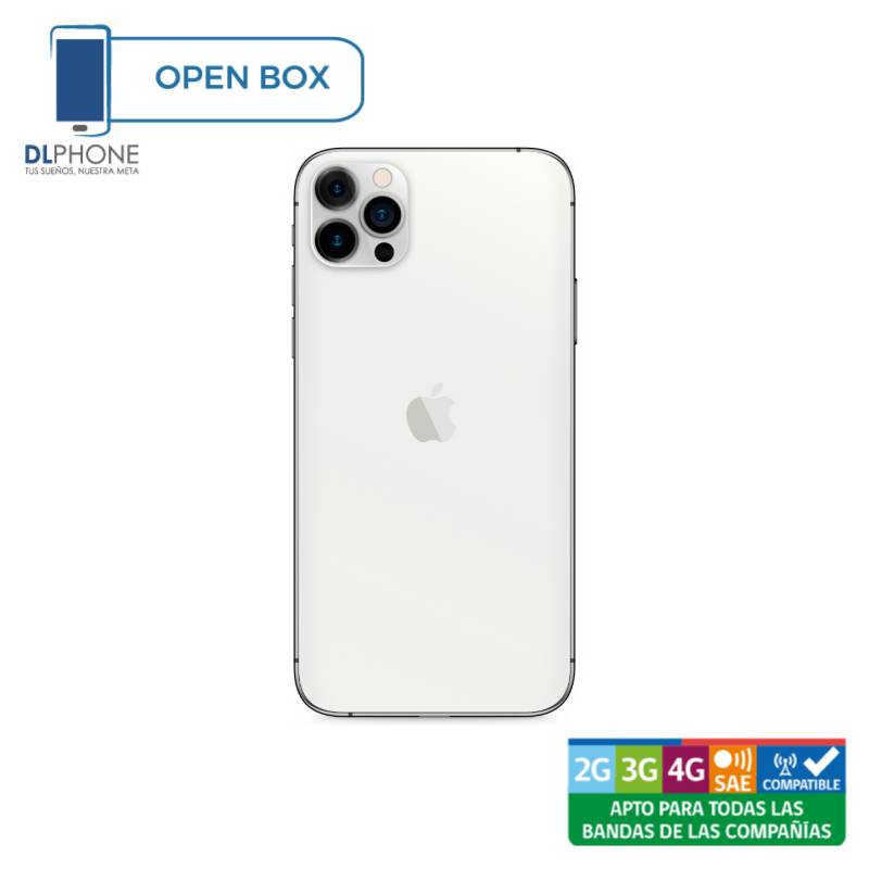 APPLE - Iphone 12 Pro Max de 256gb Plata Open Box