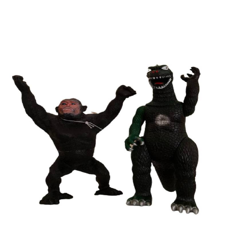 BIGBAMSPACE - Dinosaurio Juguetes Pack King Kong vs Godzilla