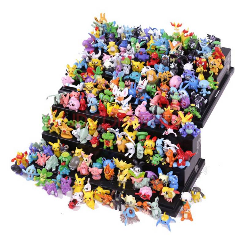 144 figuras de pokémon go pikachu juguete para niños GENERICO