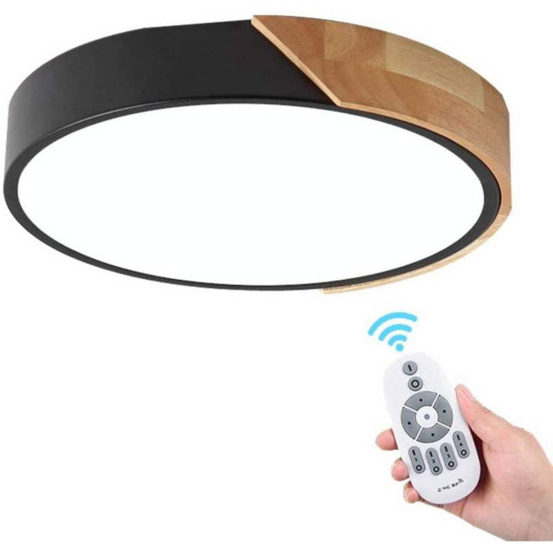 LED Lámpara de techo con control remoto Regulable Diseño estrella