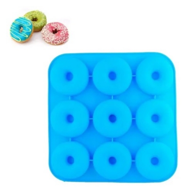 Molde donuts /donas Silicona 9 cavidades