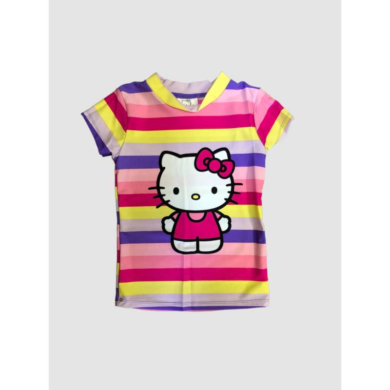 HELLO KITTY - Polera Protección UV Sublimado Hello Kitty