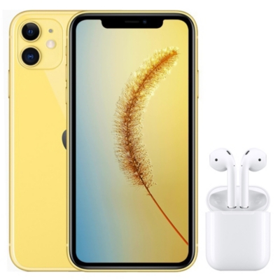 Celular Apple Iphone 11 64gb Reacondicionado Amarillo Más Estabilizador