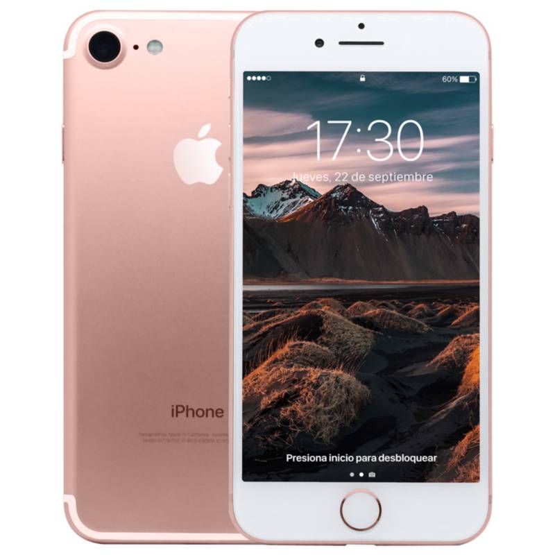 APPLE - iPhone 7 128G Reacondicionado- Oro Rosa