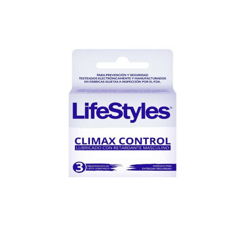 LIFESTYLES - LIFESTYLES CLIMAX CONTROL 3 UN