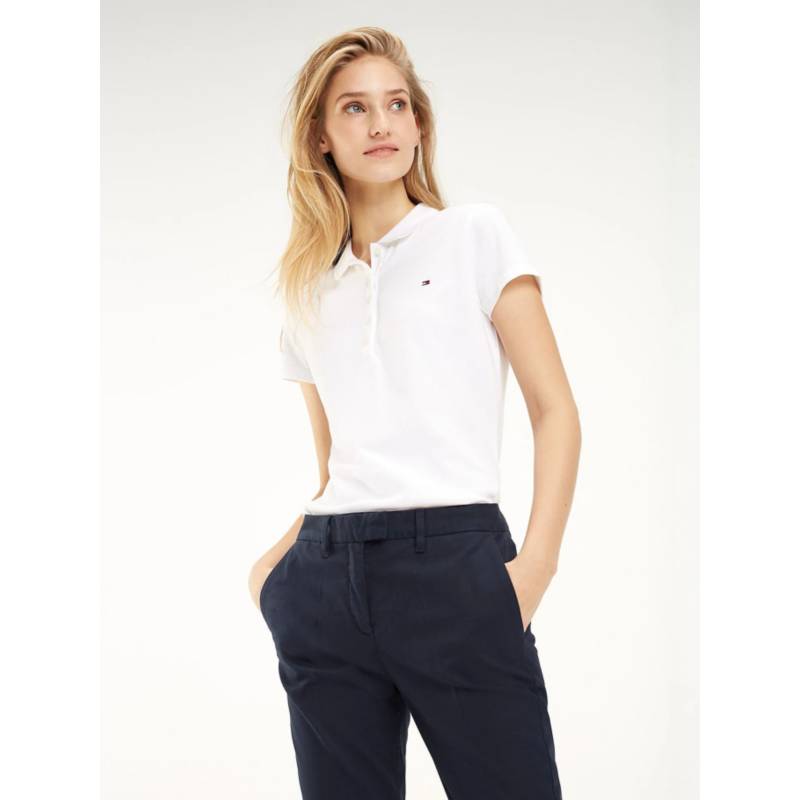 Polera pique 2025 mujer tommy hilfiger