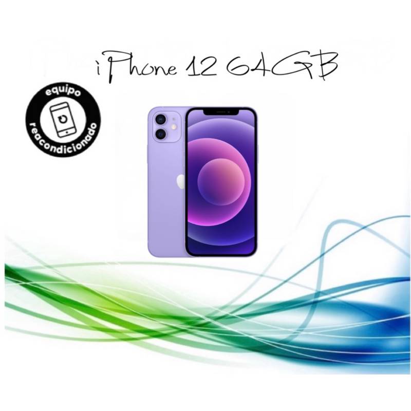 APPLE - Iphone 12 Purple 64GB (semi nuevo)