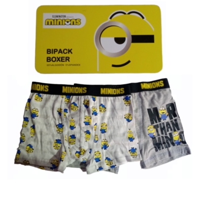 GENERICO BIPACK BOXER NI O MINIONS falabella