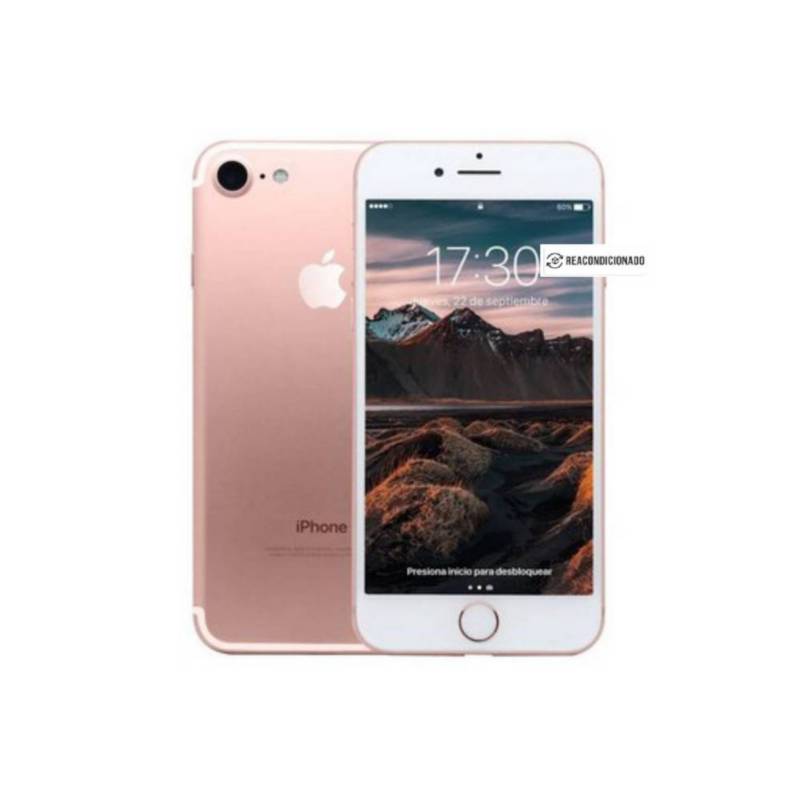 APPLE Apple iPhone 7 Reacondicionado 128GB - Oro Rosa
