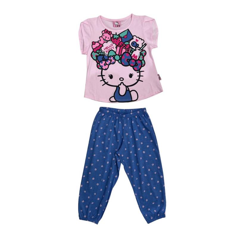 HELLO KITTY - Pijama Niña Algodón  Estampado Hello Kitty - Rosa