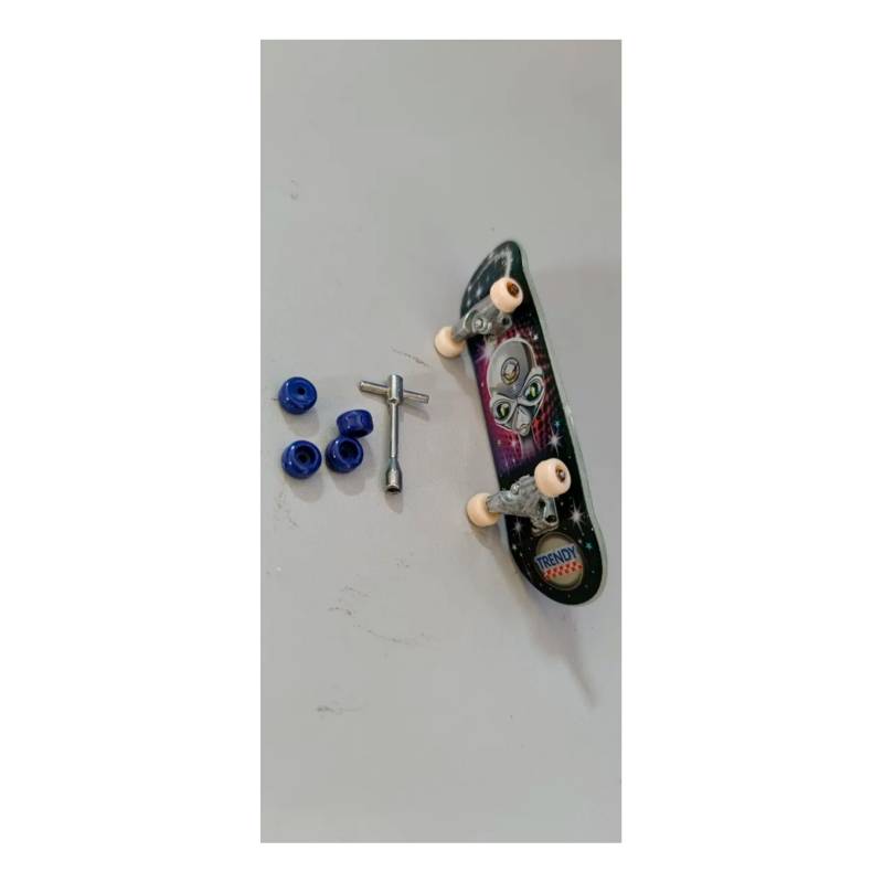 GENERICO Set Mini Juego Skate Para Dedos Con Accesorios W-21994