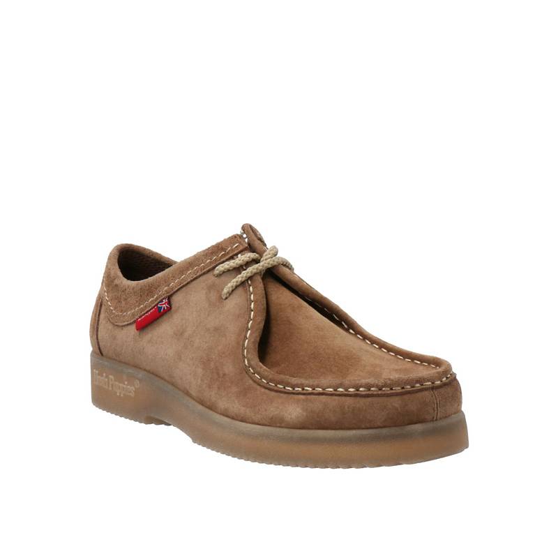 HUSH PUPPIES - Zapato casual Zapato cuero hombre navajo marrón HUSH PUPPIES