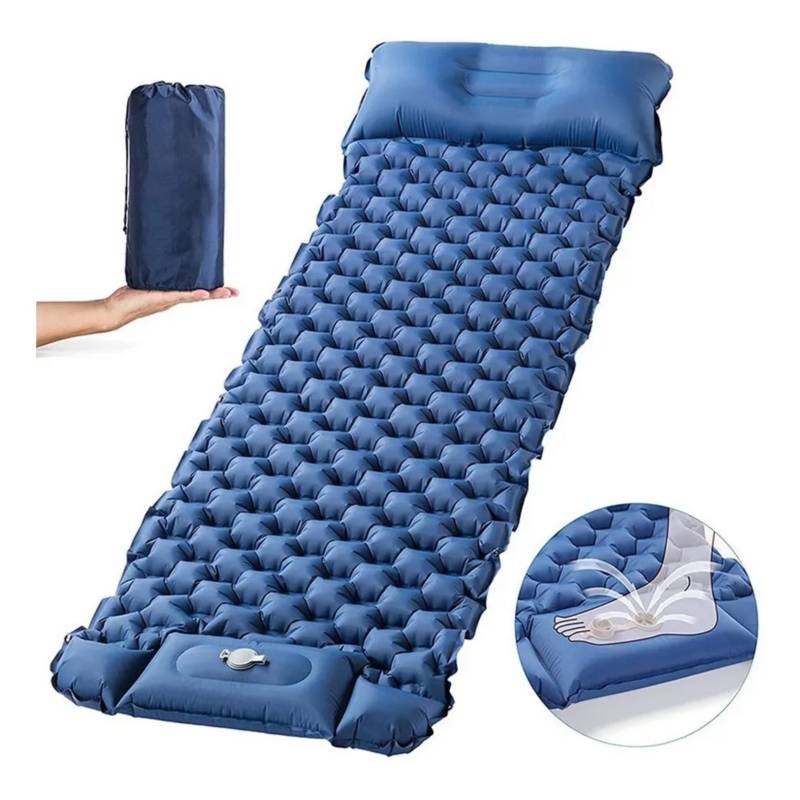 GENERICO - Colchoneta Inflable Ultra Ligera Camping Camping X56 CCH6