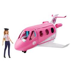BARBIE - Juguete Jet de Aventuras con Muñeca Barbie