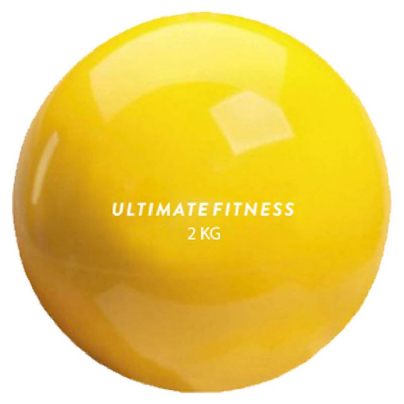 ULTIMATE FITNESS - Balón Medicinal Pvc 2 Kg