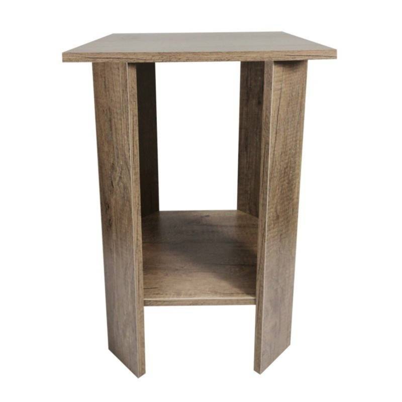 GENERICO - mesa lateral francia color madera clara