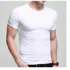 GENERICO - Polera Camiseta De Algodón Para Hombre Mangas Corta