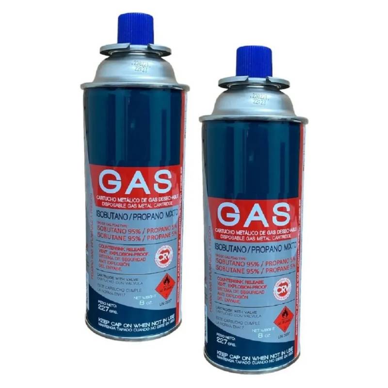 GENERICO Pack X2 Gas Butano Para Cocinilla Gas Cocinillas Gas | falabella.com