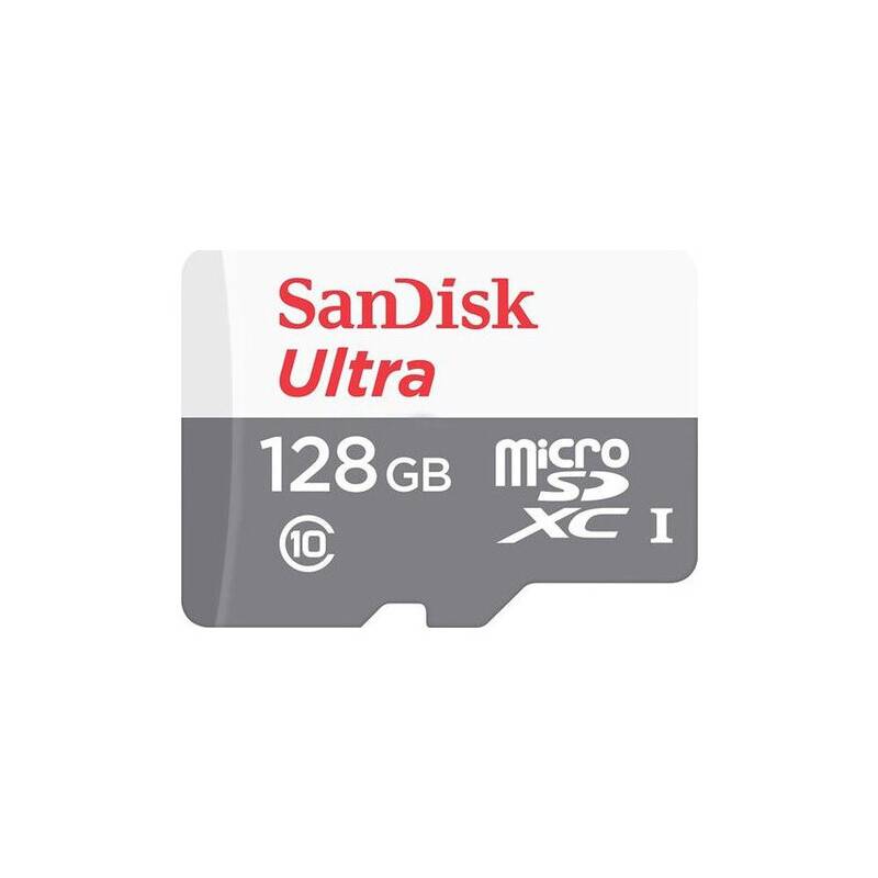 SANDISK - Memoria microSD 128GB clase 10