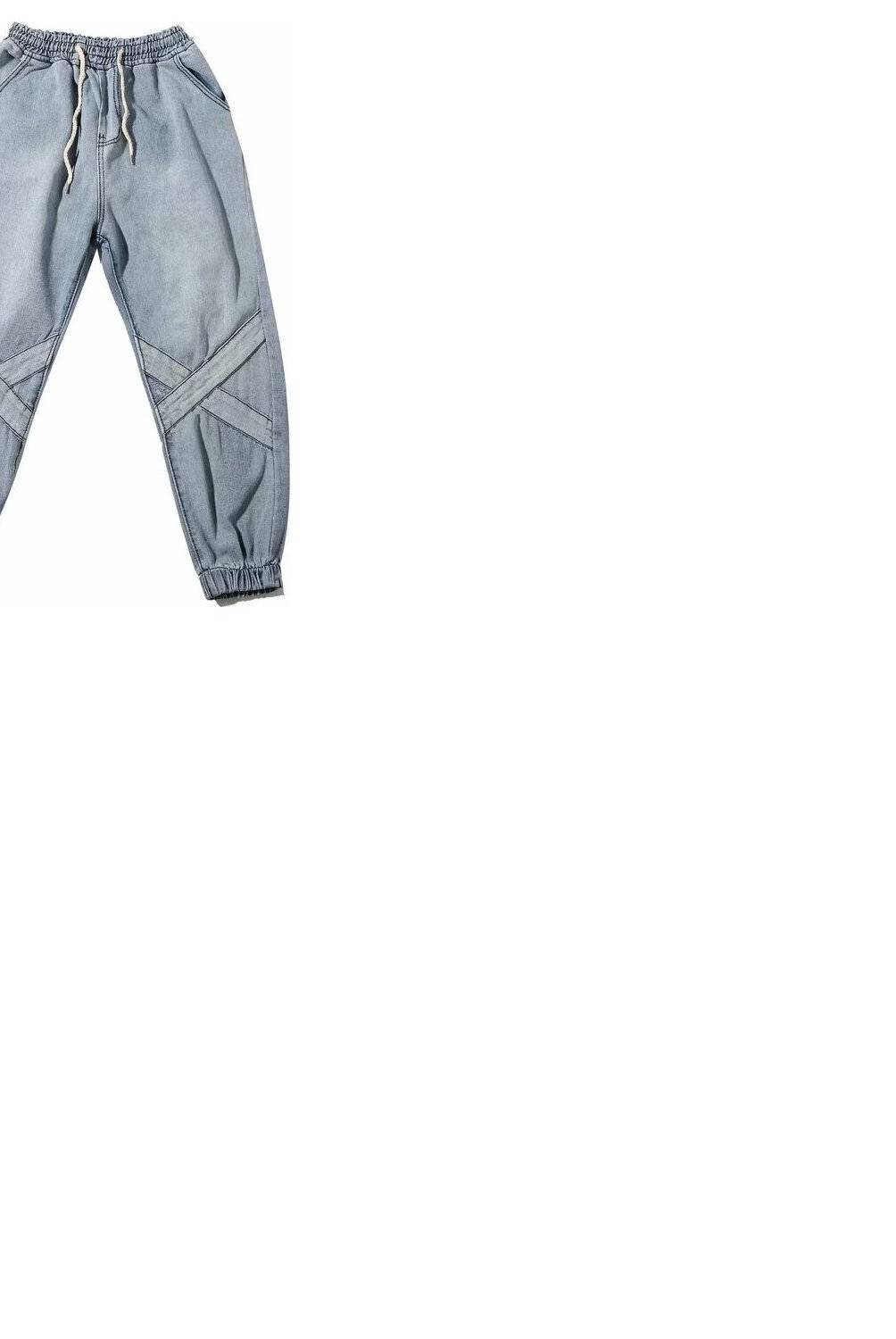 Generico - Men Cashmere Fleece Velvet Jeans Male Casual Trous