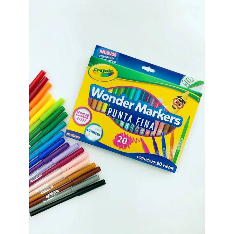Set De 168 Crayones Crayolas Punta Fina Multicolor