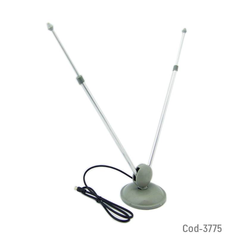 GENERICA - Antena Coaxial Con Base De Aluminio Tipo Militar Producto En Bolsa