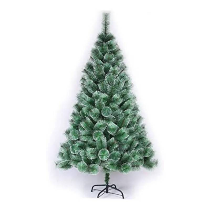 GENERICO Árbol Navidad Artificial 210cm Soporte Metálico Verde Nevado |  Falabella.com