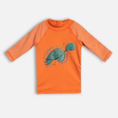 LIPPI - Polera Baby Boy Sun Pro 3/4 Sleeve UV-Stop T-Shirt Mandarina Lippi
