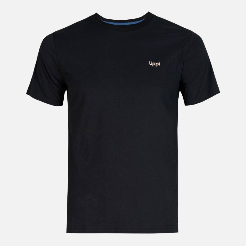 LIPPI - Polera Teen Boy Travel T-Shirt Negro Lippi