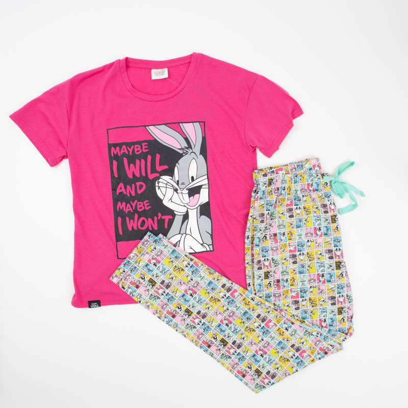 LOONEY TUNES Pijama Mujer Maybe Cereza Looney Tunes 